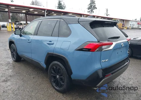 2022 Toyota Rav4 Hybrid Xse из США, поврежденный, VIN JTME6RFVXND529337